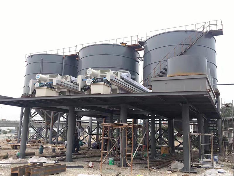 客戶壓濾機(jī)使用現(xiàn)場